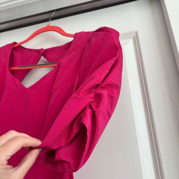 Vintage Time & Eternity Sharon Atkin 1980's Pink Puff Princess Gown 10 Prom - Picture 7 of 16